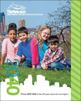 Cover of Thrive 2040 plan